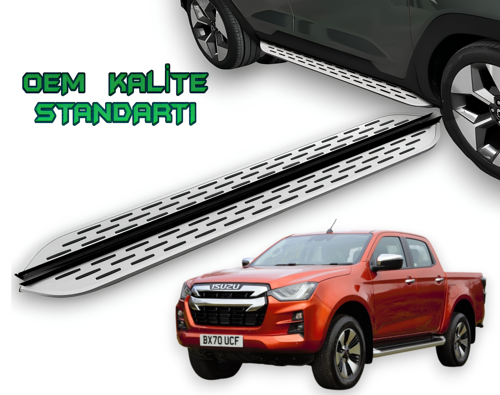 ISUZU D MAX 2020 2021 2022 2023 2024 2025 2026 Araca Özel Yan Basamak