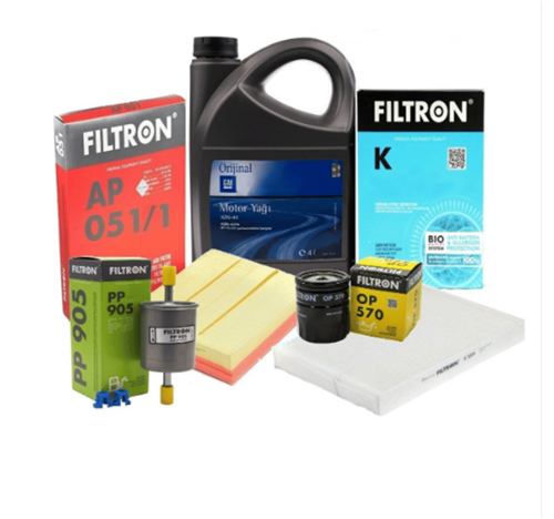 Opel Meriva A 1.6 Benzinli Periyodik Bakım Seti Castrol Bujisiz