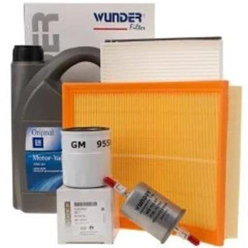 Opel Astra H 1.6 Twinport Periyodik Bakım Seti GM 10W40 Yağlı Wunder Marka