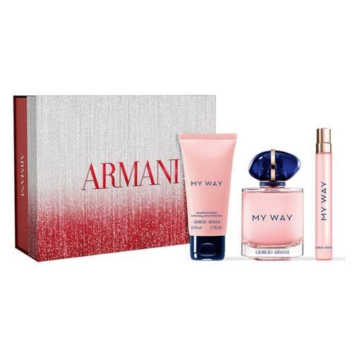 My Way EDP 90 ml + My Way EDP 90 ml + 50 ml Body Lotion Kadın Parfüm Seti