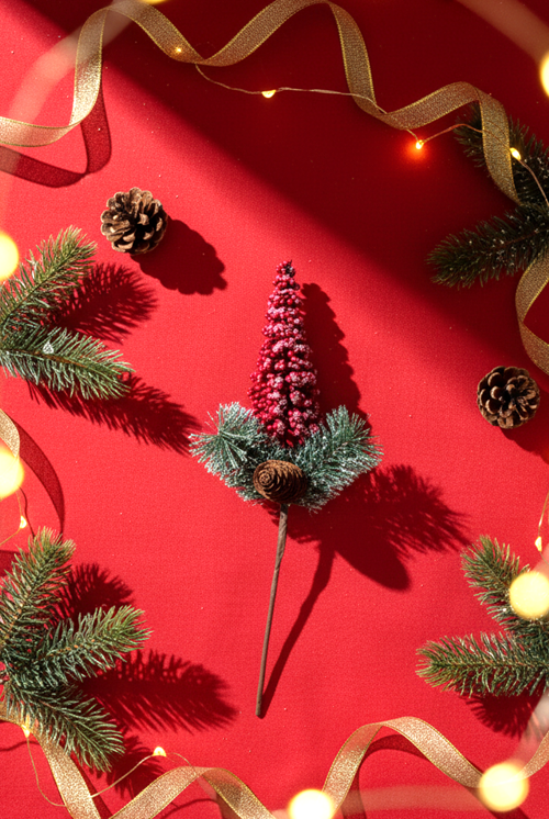 New Year Kozalaklı Kokina 37cm