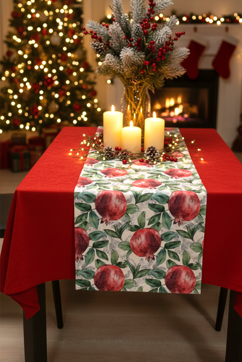 Christmas Narlı Runner 40x140cm