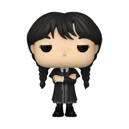 Nessiworld Funko POP TV: The Addams Family Wednesday Addams (Black Coat)