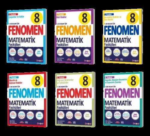 8. Sınıf Fenomen Matematik Fasikül Seti Fenomen Okul Yayınları
