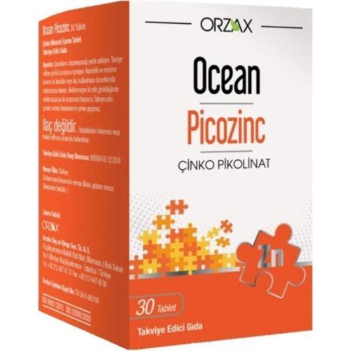 Ocean Picozinc Çinko 30 Tablet
