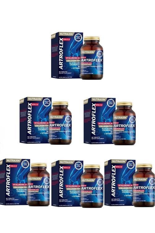 Normal Kolajen Oluşumuna Katkıda Bulunan Artroflex Hya C-ıı 90 Tablet*6