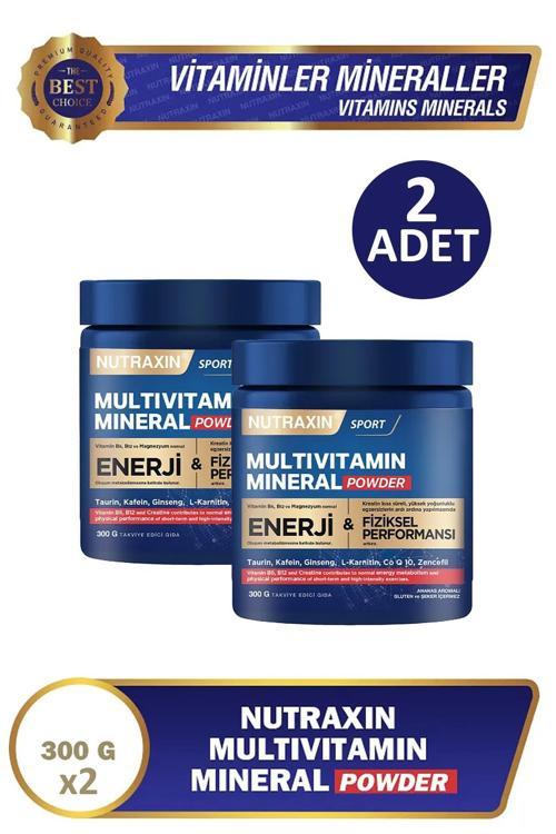 Multivitamin Mineral Powder 300 gr 2 Adet