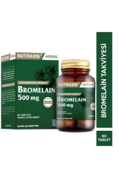 STD Nutraxin Bromelain 500 Mg 60 Tablet Gıda Takviyesi ( TEKLİDİR )