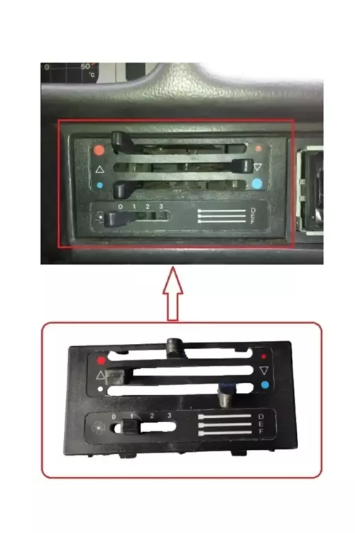 Tofaş Doğan Şahin Kartal Kalorifer Kumanda Paneli Düğmeli Takım