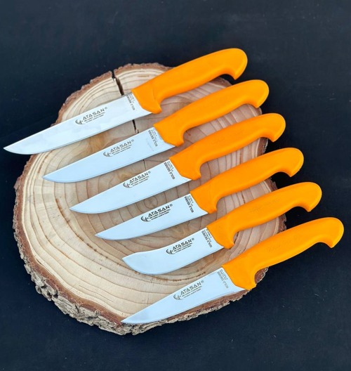 Gold Seri Şef, Kasap, Mutfak, Bıçak Seti 6 Parça