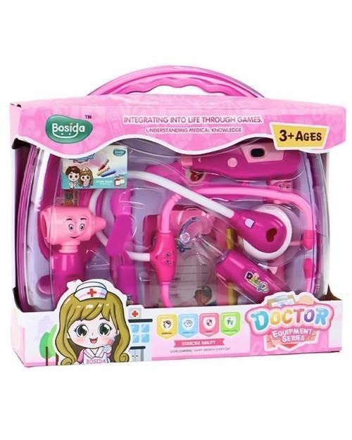Işıklı Doktor Seti Pembe BS8602B