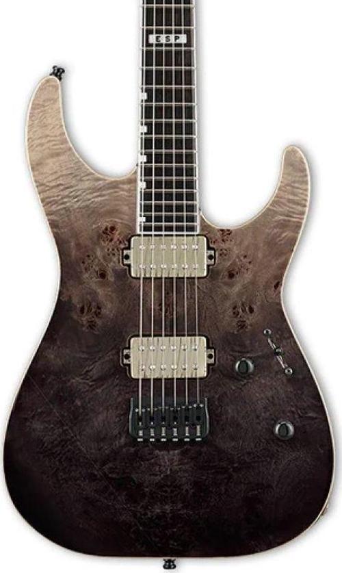 ESP E-II M-II HT Black Natural Fade Elektro Gitar