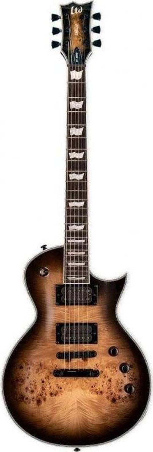 EC-1000 Black Natural Burst Elektro Gitar