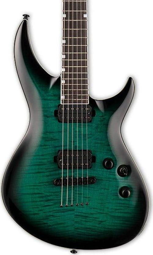 H3-1000 Black Turquoise Burst Elektro Gitar