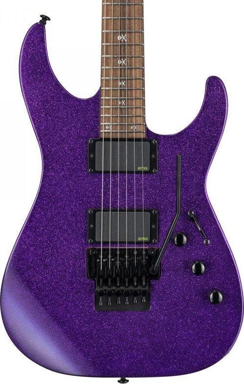 KH-602 Purple Sparkle Kirk Hammett Signature Elektro Gitar
