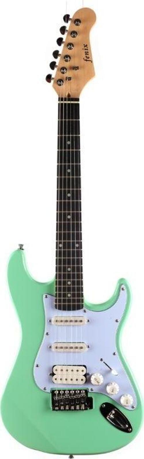 FSH-MINI-SGRC Elektro Gitar (Parlak Yeşil)