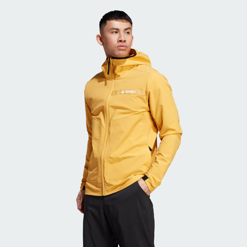 Erkek Koşu - Yürüyüş Mont Mt Softshel Jkt Hz4424