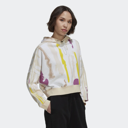 Kadın Günlük Kapşonlu Sweatshirt Hoodie Hm2623