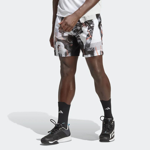 Erkek Tenis Şort Club Graphshort Hs3244