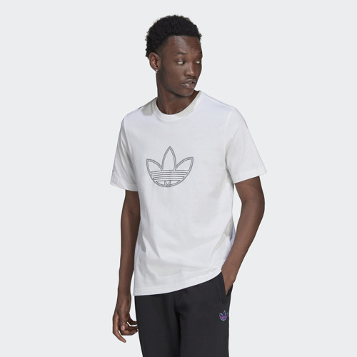 Erkek Günlük T-Shirt Outline Logo T He4682