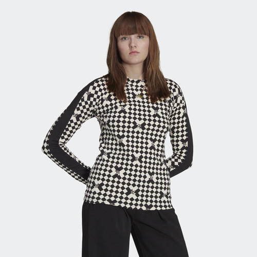 Kadın Günlük T-Shirt Aop Long Sleeve Ia3914