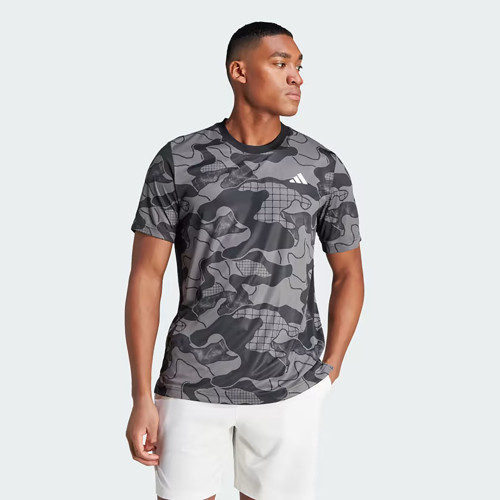 Erkek Tenis T-Shirt Club Graph Tee Ij4863
