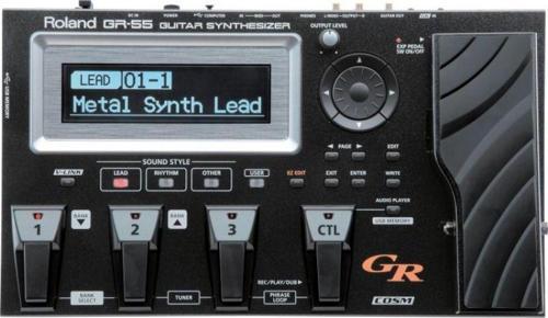 GR-55S-BK Gitar Synthesizer - GK3 Manyetik Setsiz