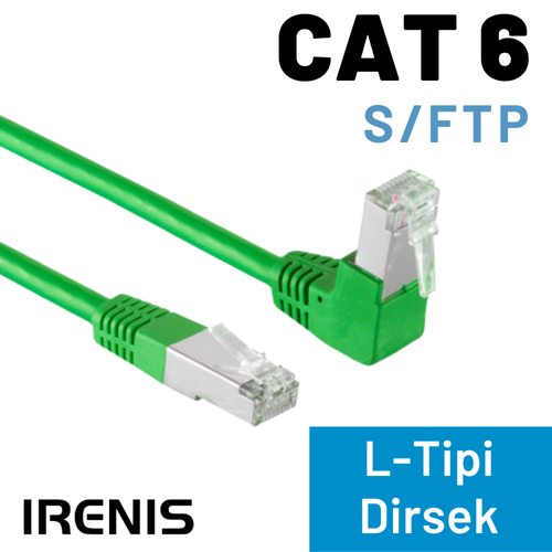 50 cm CAT6 S/FTP Dirsek Kablo