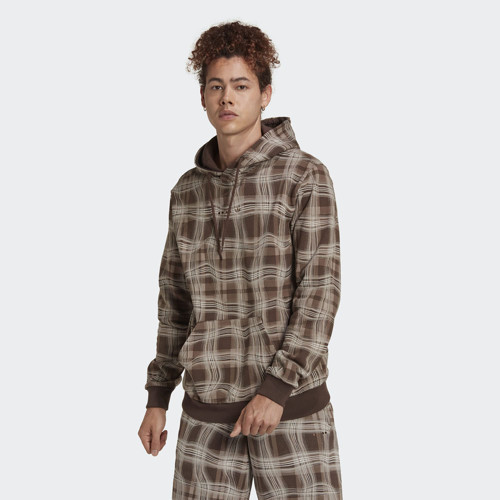 Erkek Günlük Kapşonlu Sweatshirt Aop Hood Hk2750