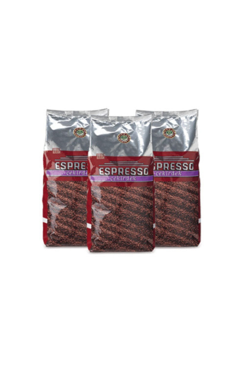 Espresso Çekirdek Kahve 1 kg x 3 Adet