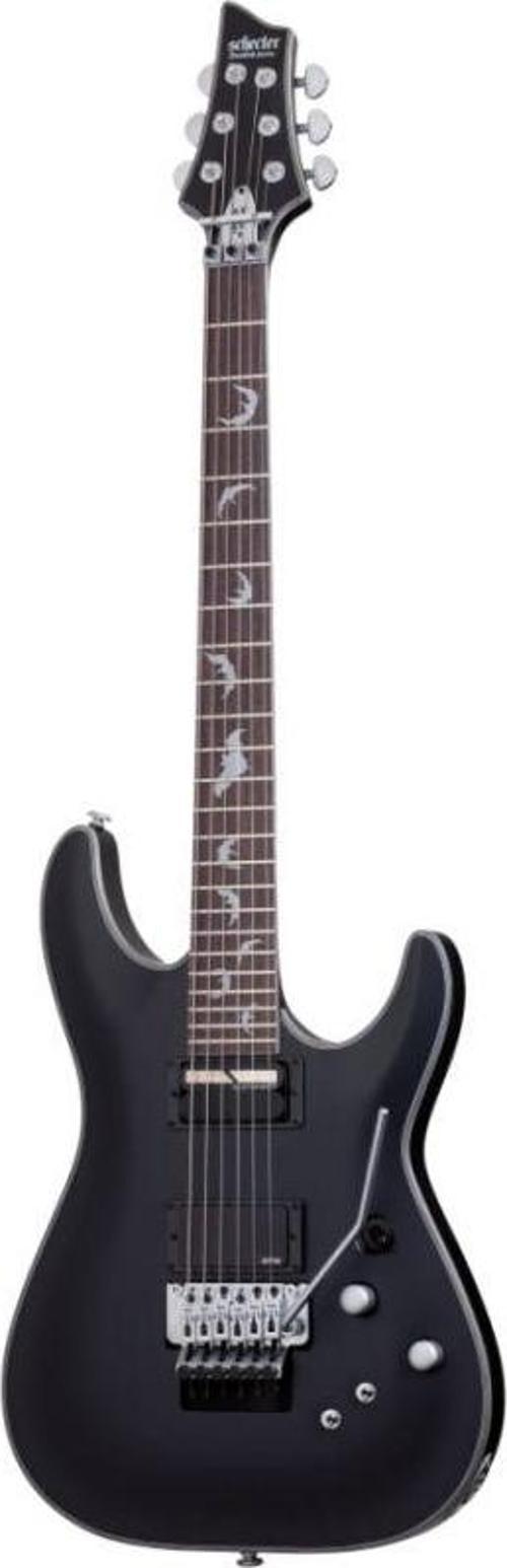 Damien Platinum 6 FR Elektro Gitar (Satin Black)