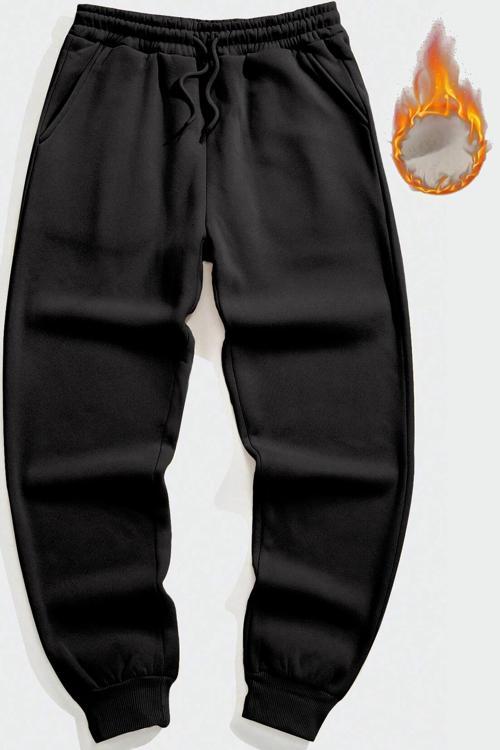 Erkek Günlük Rahat İçi Şardonlu Üç İplik Jogger Eşofman Altı