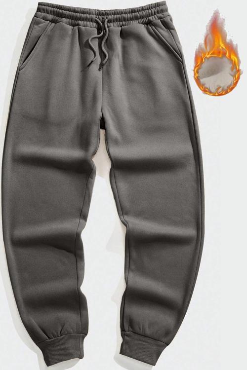 Erkek Günlük Rahat İçi Şardonlu Üç İplik Jogger Eşofman Altı