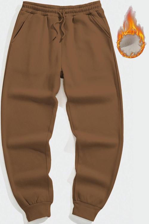 Erkek Günlük Rahat İçi Şardonlu Üç İplik Jogger Eşofman Altı