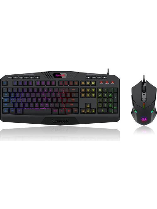 S101-5 RGB Kablolu Oyuncu Klavye Mouse Seti