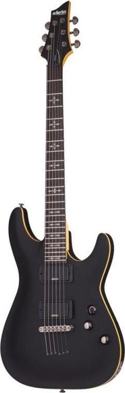 Demon-6 Elektro Gitar (Aged Black Satin)