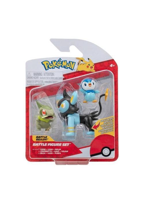 Pokemon Battle 3'lü Figür Seti PKW3043 Lisanslı Ürün