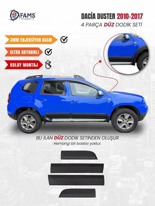 Dacia Duster 2010-2017 Uyumlu Dodik Seti 4 Parça DÜZ (Baskısız)