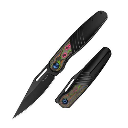 Raze | S45VN | Titanium & Camo Carbon | Ki3720A1