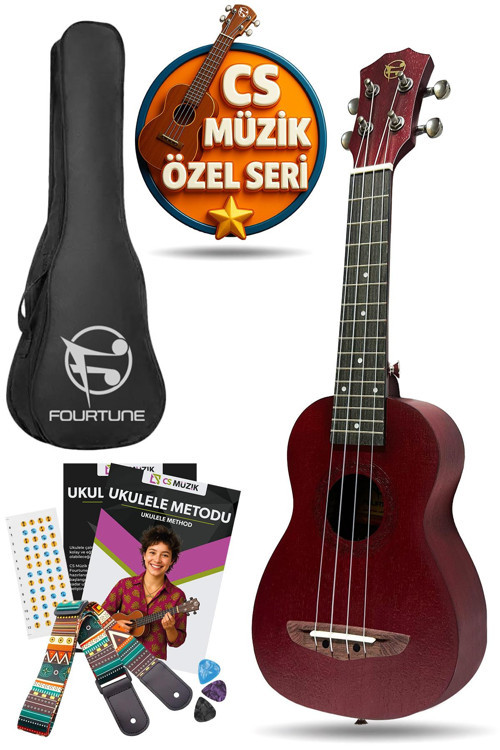 Elio UKS-21RD Soprano Ukulele Maun Hakiki Ağaç (ÖZEL SERİ)