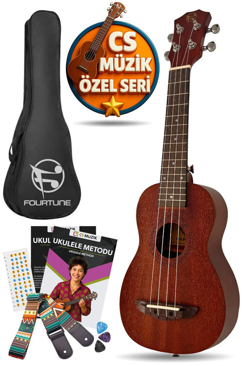 Raya UKS-21MN Soprano Ukulele Maun Hakiki Ağaç (ÖZEL SERİ)
