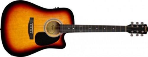 SA-105CE Dreadnought Cutaway SBS
