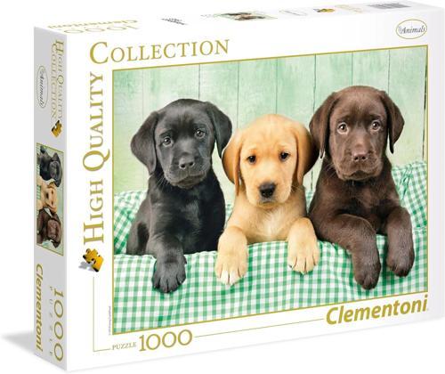 - 1000 Parça HQ Collection Yetişkin Puzzle - Üç Labrador