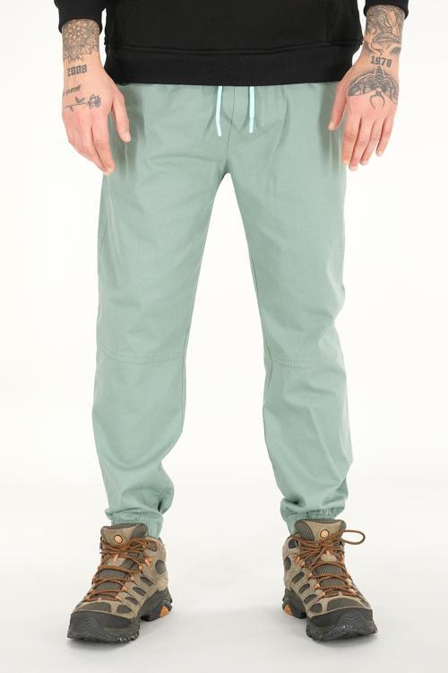 Erkek Jogger Pantolon Mint Rahat Kesim Lastikli Paça