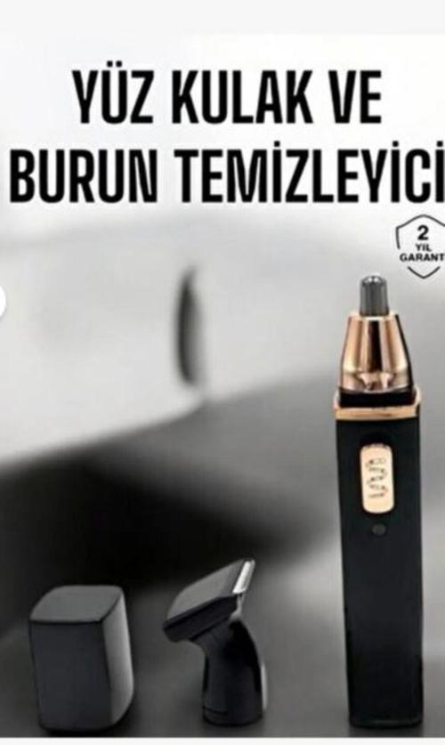 3138 2 Başlıklı Kulak Burun Saç Traş Makinesi