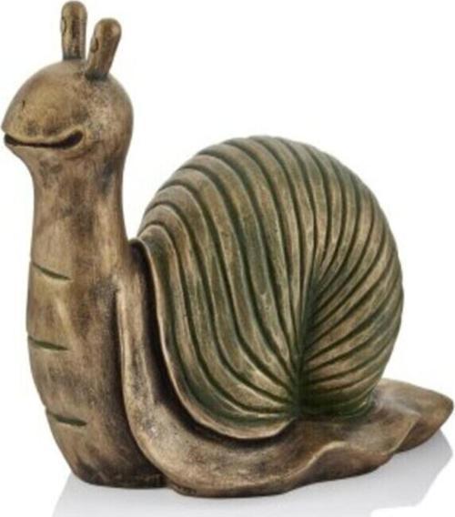 Dekoratif Salyangoz Heykel Biblo