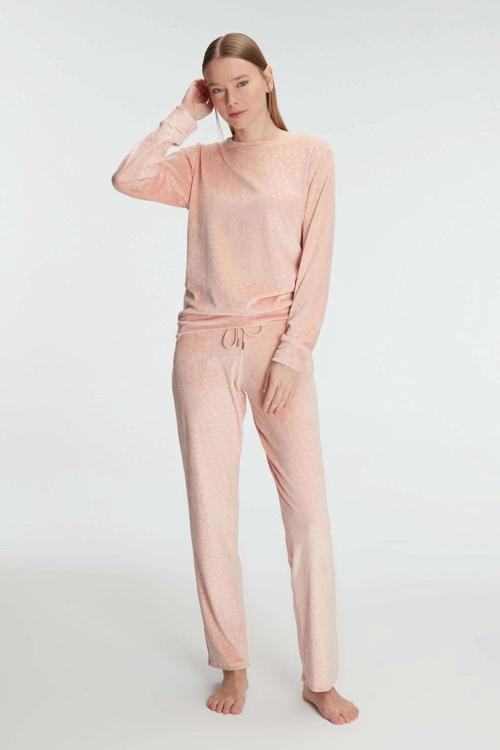 Bicomi Uzun Kol Sweatshirt ve Pantolon Takım Pijama Takımı