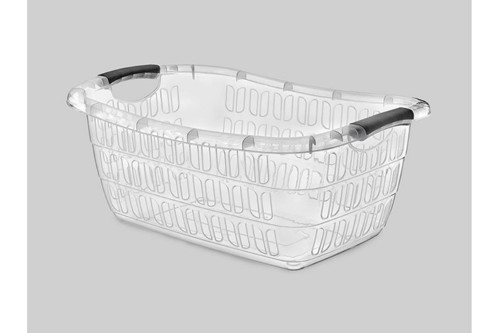 Erkoç Çamaşır Sepeti Köşeli Şeffaf 25lt E-291