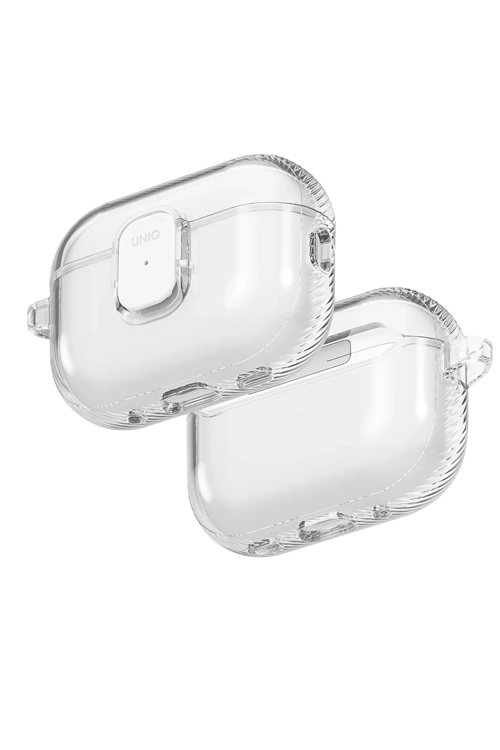 Airpods Pro 3 Kılıf Transparan Neon Görünüm Kablosuz Şarj Desteği Anti-Su İzi Teknolojisi Glase Pro