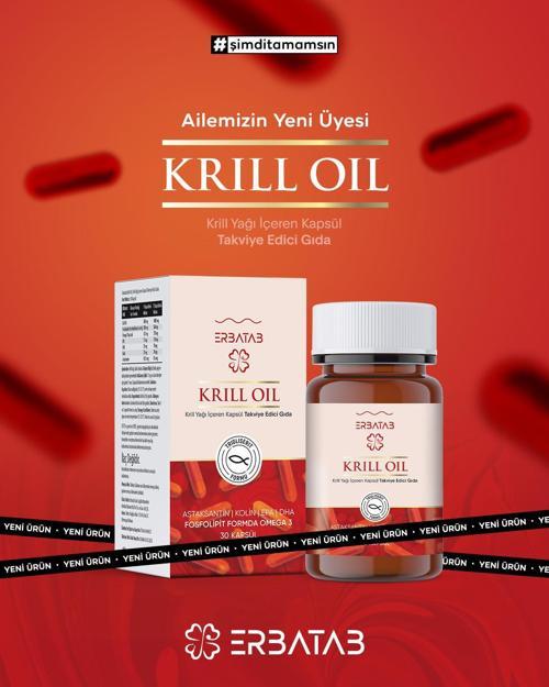 Krill Oil 500 mg 30 Kapsül